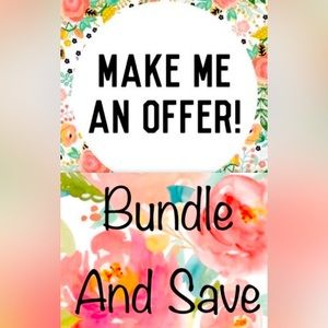 Make an offer!! BUNDLE & save!
